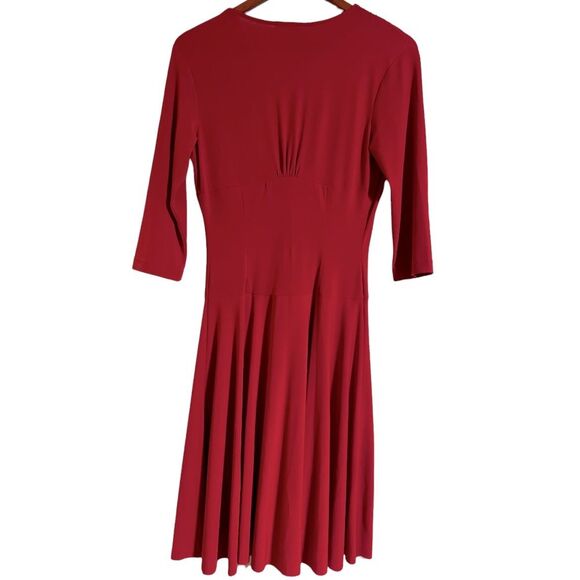 Classy Dancing Red dress with smooth & stretchy fabric Sz Small - Picture 6 of 8